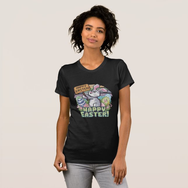 T-shirt Pixelation Pastel (Devant entier)