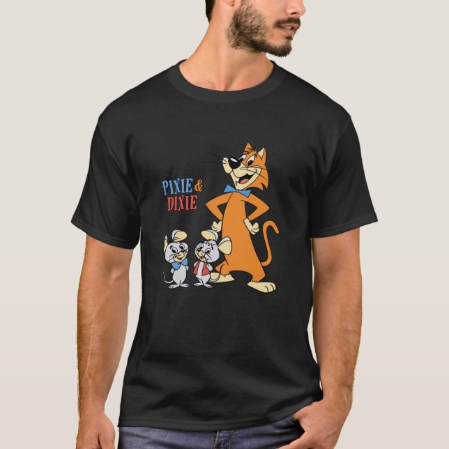 T-shirt Pixie  Dixie with Mr. Jinks Classic (Devant)