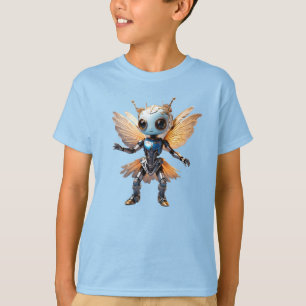 T-shirt Pixie Robot Danseuse Fille Fourmi Mignonne