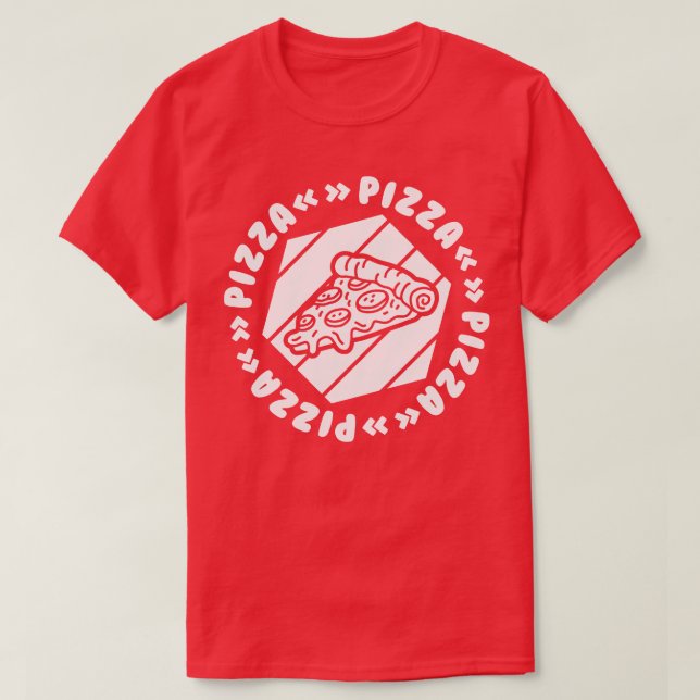 T-shirt Pizza (Design devant)