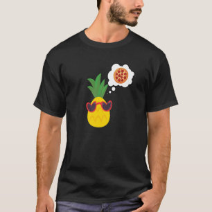 T-shirt Pizza Ananas Hawaiian Hommes Femmes Enfants