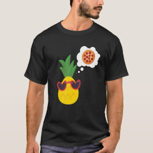 T-shirt Pizza Ananas Hawaiian Hommes Femmes Enfants