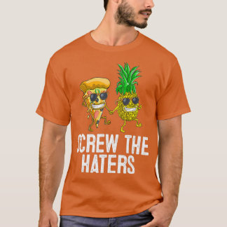 T-shirt Pizza ananas T Party Funny Pepperoni Cadeau