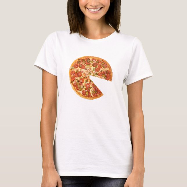 T-shirt Pizza Avec Slice Matching Baby Bodysuit Manquant (Devant)