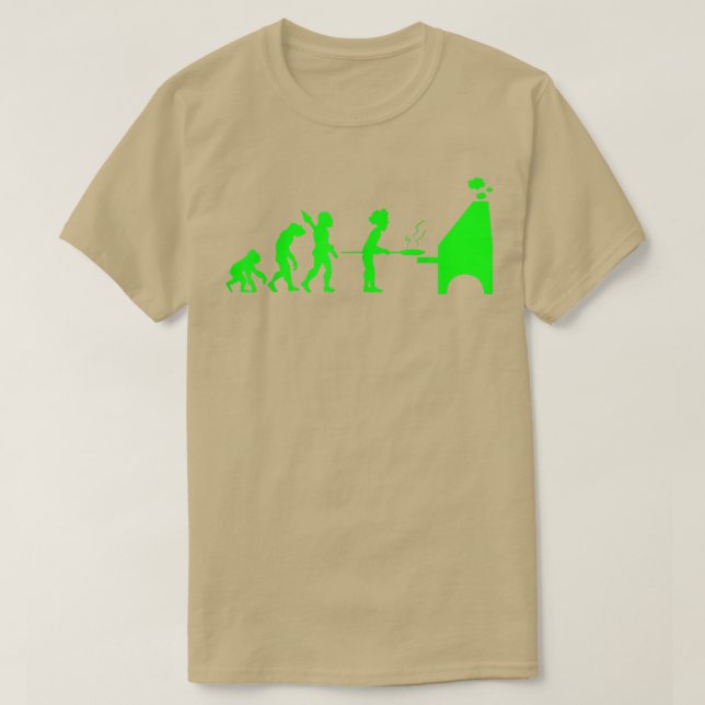 T-shirt Pizza Baker Pizza Baking Pizzeria Baker Travail Ev (Design devant)