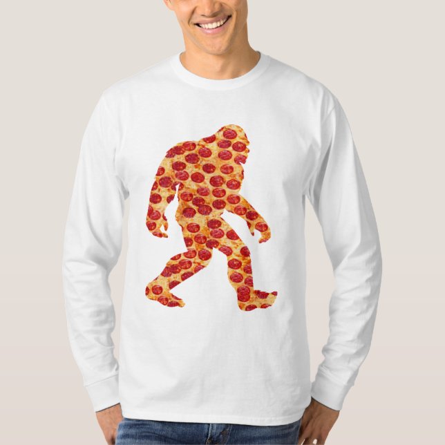 T-shirt Pizza Bigfoot (Devant)