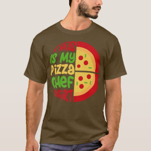 T-shirt Pizza Chef cuisine italienne Pizza
