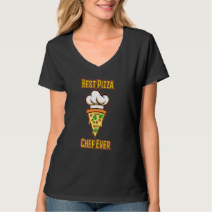 T-shirt Pizza Chef Hobby Pizza Maker Drôle Dire