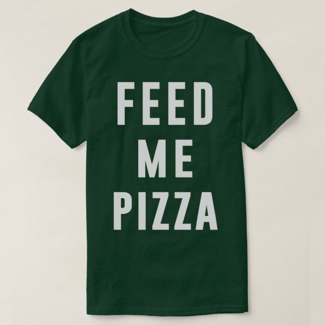 T-shirt Pizza, citation drôle, citation de nourriture, amo (Design devant)