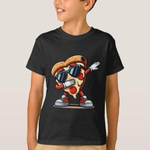 T-shirt Pizza Dabbing Pizza Dancing Pizza Amour Anniversai