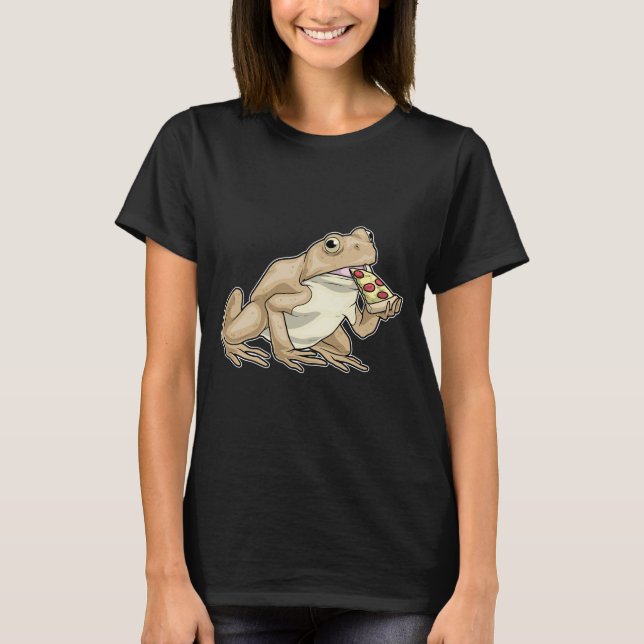 T-shirt Pizza de grenouille (Devant)
