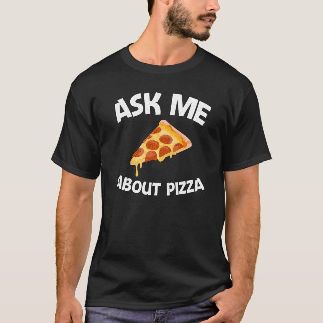 T-shirt Pizza Designs For Men Femme Alimentation Pun Pie F (Devant)