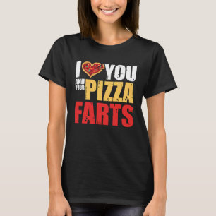 T-shirt Pizza Dit Je T'Aime Et Deine Pizza [Allemand L