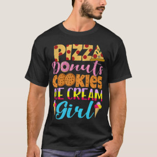 T-shirt Pizza Donuts Cookies Ice Cream Fast dessert pastri