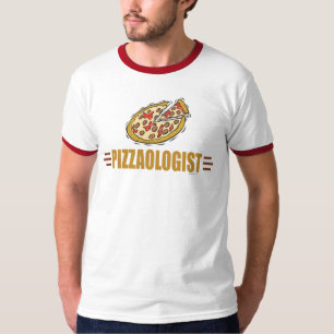 T-shirt Pizza drôle