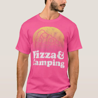 T-shirt Pizza et Camping 