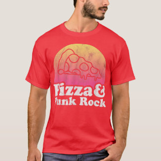 T-shirt Pizza Et Punk Rock 14182962