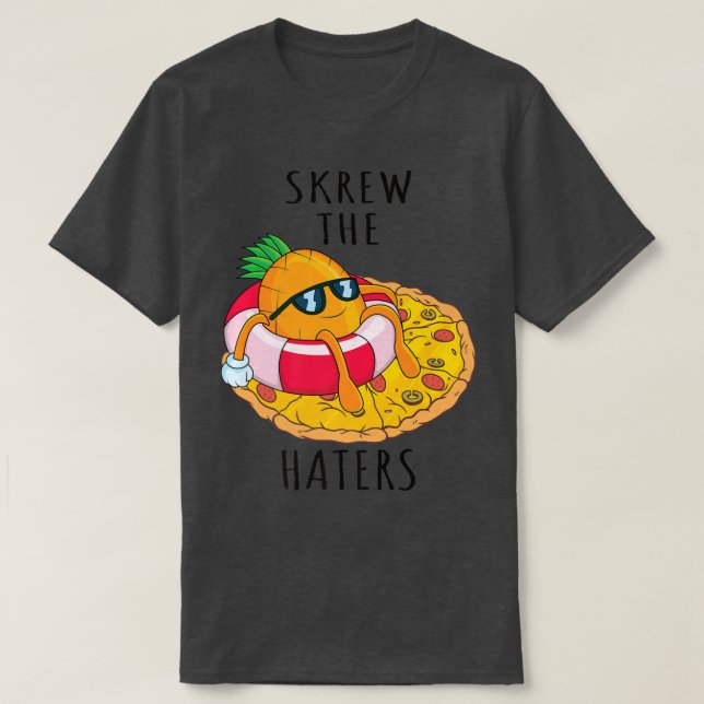 T-shirt Pizza Hawaï Ananas Pizza Nourriture 699  (Design devant)