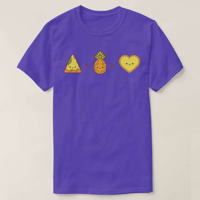 T-shirt Pizza Hawaii Design pour Pizza Pizza Lover (Design devant)