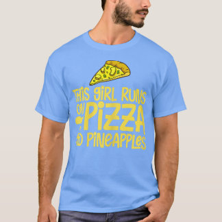 T-shirt Pizza Hawaiian Pineapple Hawaii Citations alimenta