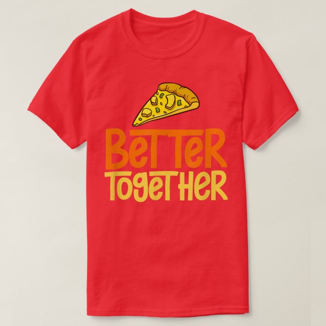 T-shirt Pizza Hawaiian Pineapple Hawaii Citations alimenta (Design devant)