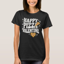 Pizza Joyeuse Saint-Valentin Design Drôle de Pizza