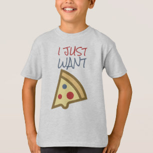 T-shirt Pizza Kids' Hanes TAGLESS®