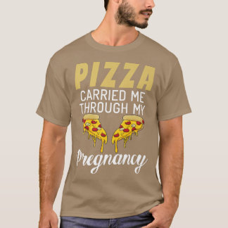T-shirt Pizza m'a transporté à travers mon Lover de pizza