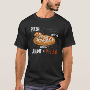T-shirt Pizza Mathematics Formule Physique de Formule Scie