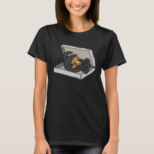 T-shirt Pizza Newfoundland Dog