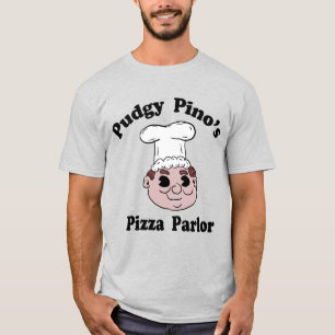 T-shirt Pizza Parlor de Pudgy Pino