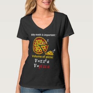 T-shirt Pizza pi pi jour pi blague mathématiques mathémati