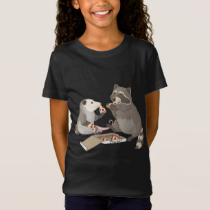 T-Shirt Pizza Possum et Raccoon