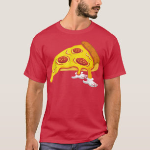 T-shirt Pizza Push Ups, Bodybuilding entraînement Gym Lift
