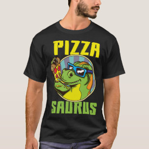 T-shirt Pizza Saurus T-Rex Dinosaur Manger Pizza Pizzasaur