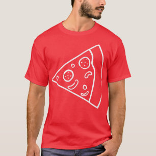 T-shirt Pizza Slice Couple Correspondant Pour Les Amateurs