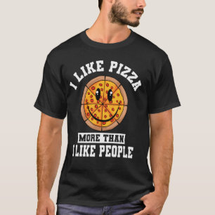 T-shirt Pizza Slice Napolitain Plat Italien Pizzeria Pizza