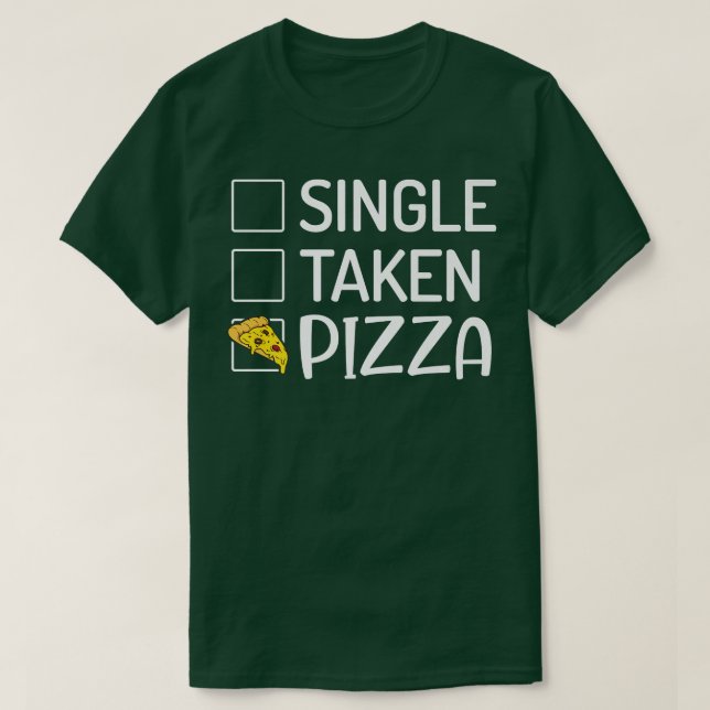 T-shirt Pizza Snack Pizzalove unique prise  (Design devant)