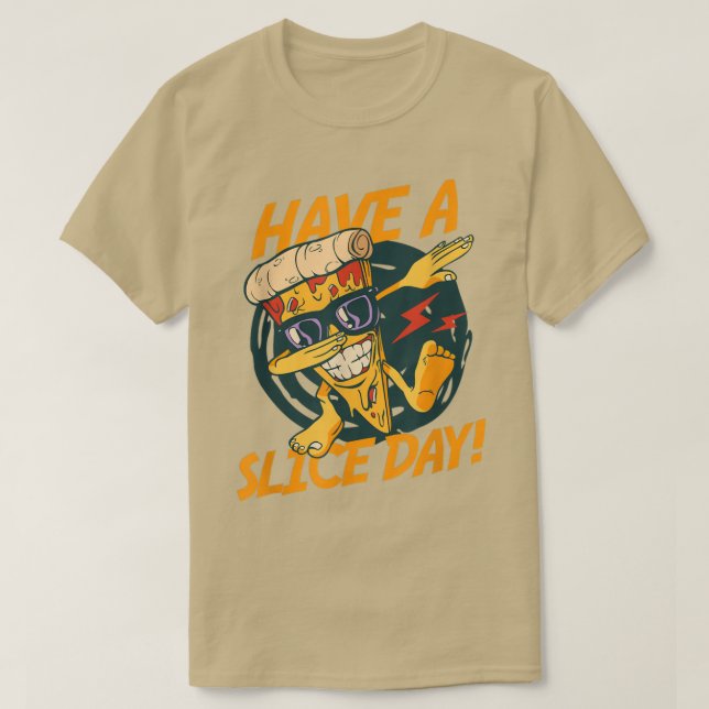 T-shirt Pizza T-Shi Au Plat Italien Tous Les Jours (Design devant)