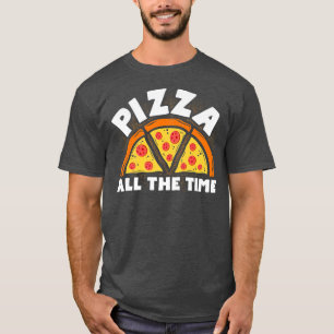 T-shirt Pizza Tout Le Temps Cuisine Italienne Amateur Mang
