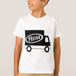 T-shirt Pizza Truck Livraison locale Travail Employé Unifo