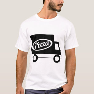 T-shirt Pizza Truck Livraison locale Travail Employé Unifo
