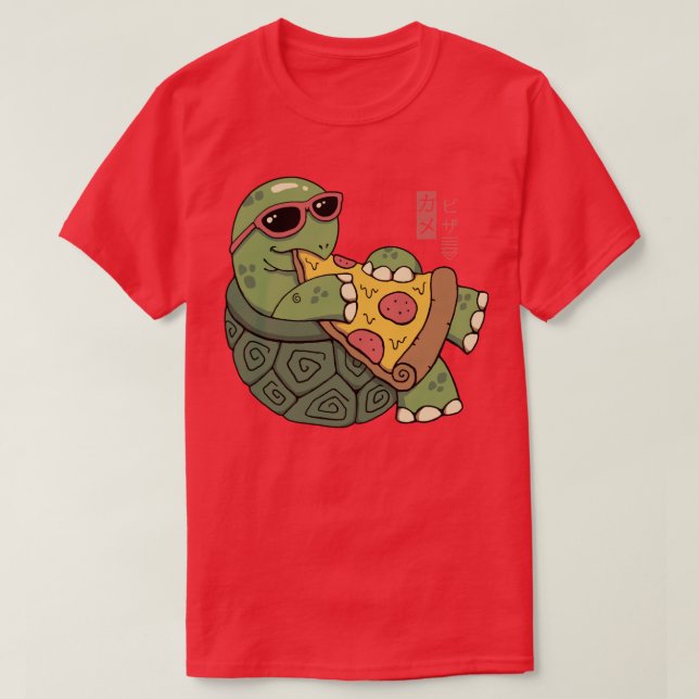 T-shirt Pizza Turtle (Design devant)