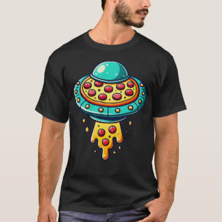 T-shirt Pizza Ufo