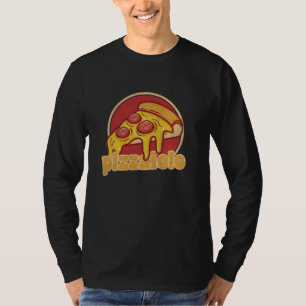 T-shirt pizzaiolo cadeau drôle de fabricant de pizza illus