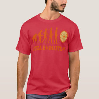 T-shirt Pizzas Salami Ham Mushroom Tomato Italy Red White