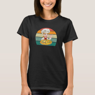 T-shirt Pizzas Salami Jambon Champignon Tomate Italie Four