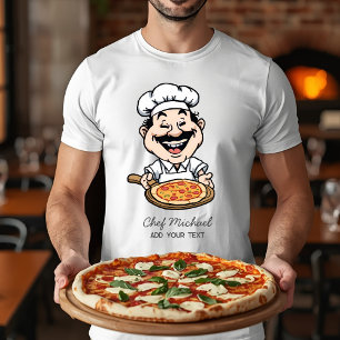 T-shirt Pizzeria Italienne Personnalisée Cuisine de Pizza