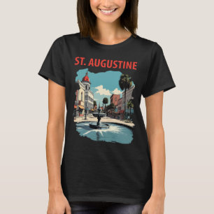 T-shirt Place historique de St. Augustine Floride pour les