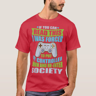 T-shirt Placer le contrôleur vers le bas ReEnter Society F
